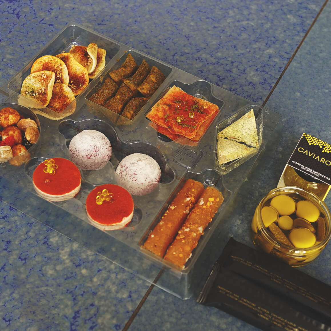 La caja de snacks del Disfrutar Compartir © Disfrutar