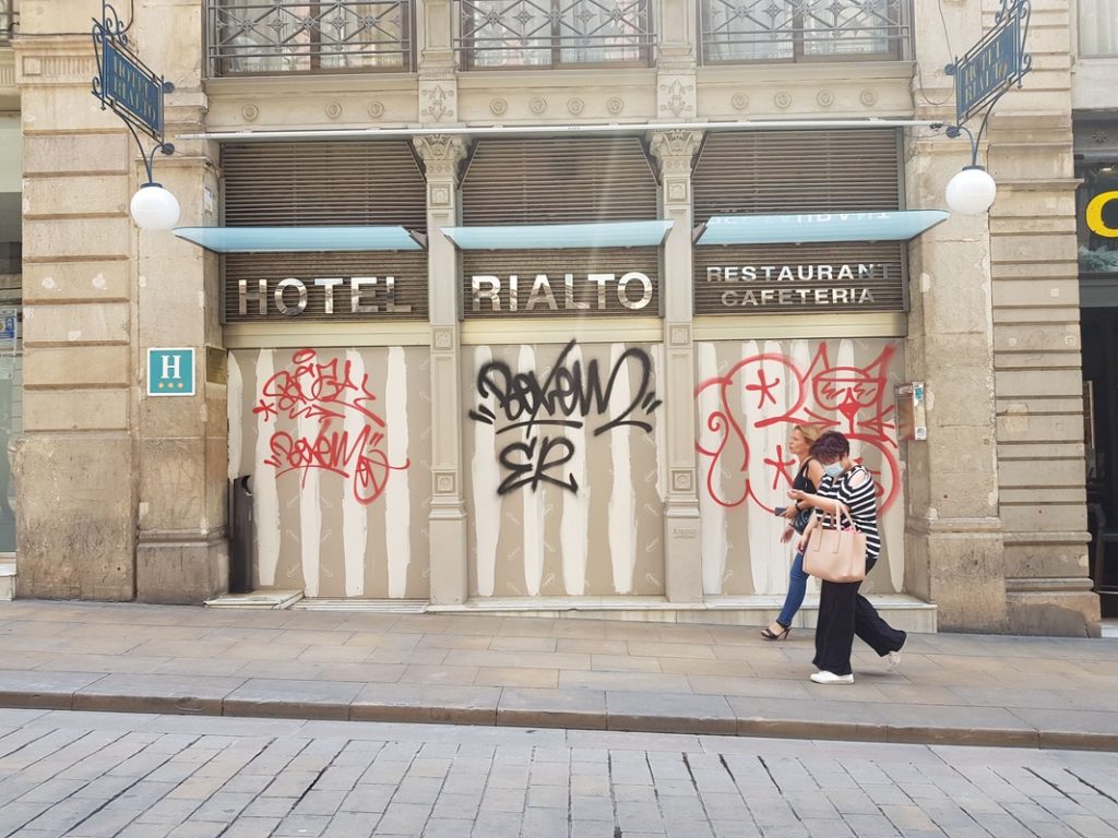hotel tancat Barcelona
