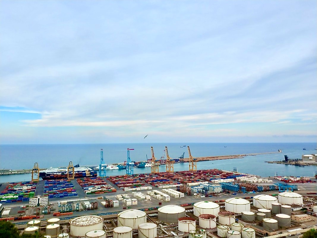 Terminal de contenidors del Port de Barcelona