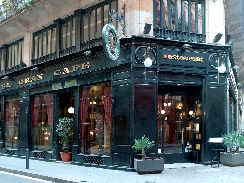 El Gran Café de Barcelona, cerrado en agosto de 2020.
