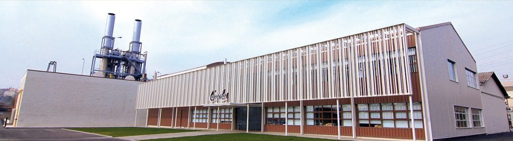Fábrica actual de Letona y Cacaolat en Santa Coloma de Gramenet