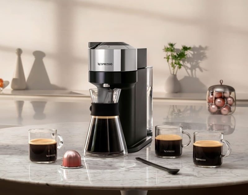 Sitio de Previs Canberra sistema Llega la nueva Nespresso Vertuo, con cápsulas que permiten preparar medio  litro de café