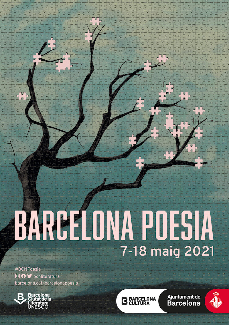 Cartel promocional del Festival Barcelona Poesia