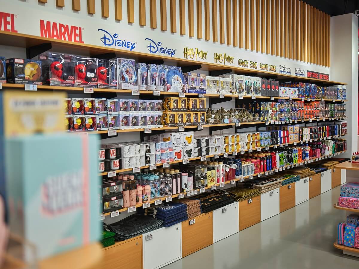 Zona de productos frikis en la nueva tienda de AliExpress.