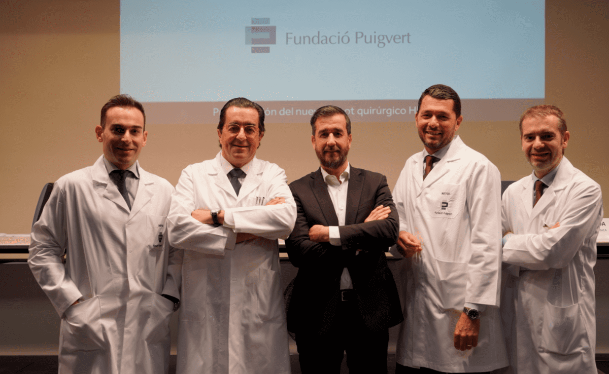 Fundació Puigvert robot quirurgic Hugo