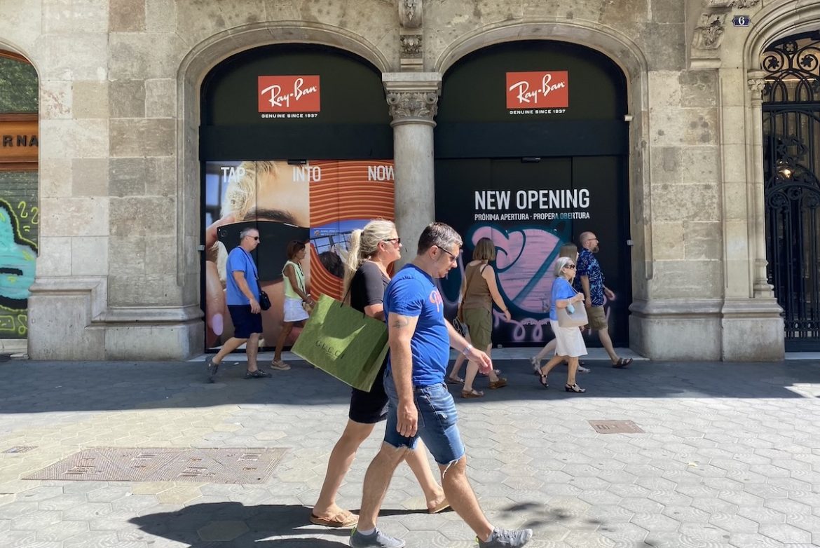 Ray-Ban desembarca el Paseo de Gracia de Barcelona con una tienda