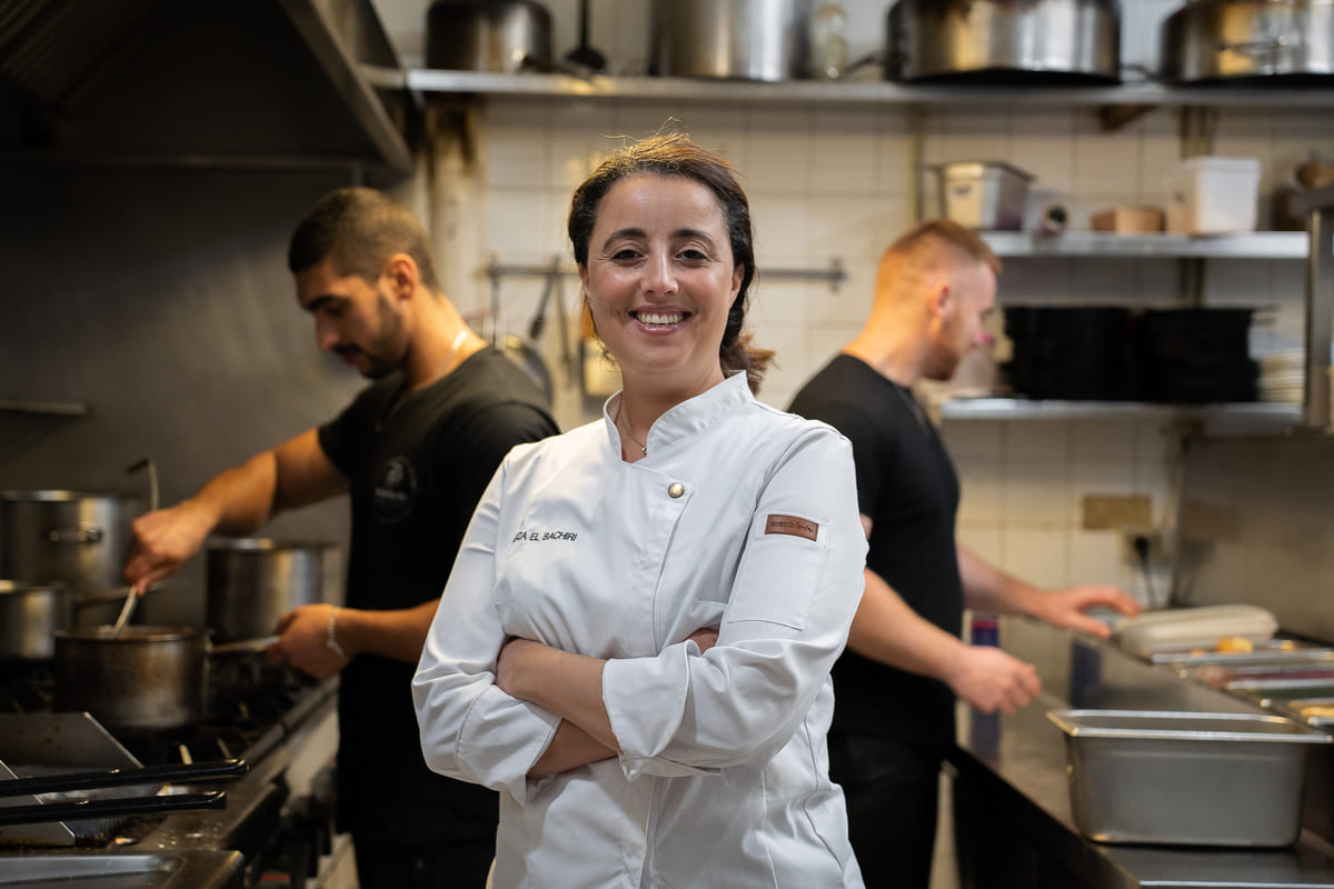 Aziza El Bachiri xef restaurant Telefèric Plaza Letamendi