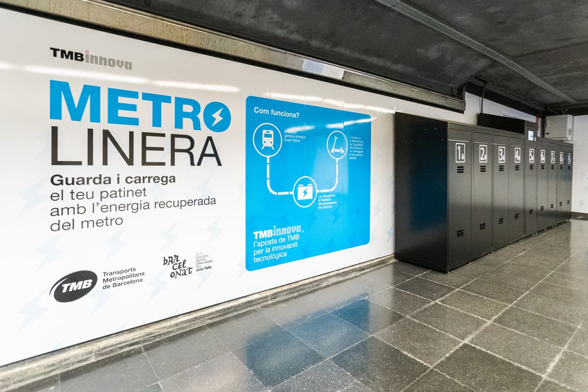 metrolinera TMB Vila Olímpica Metro