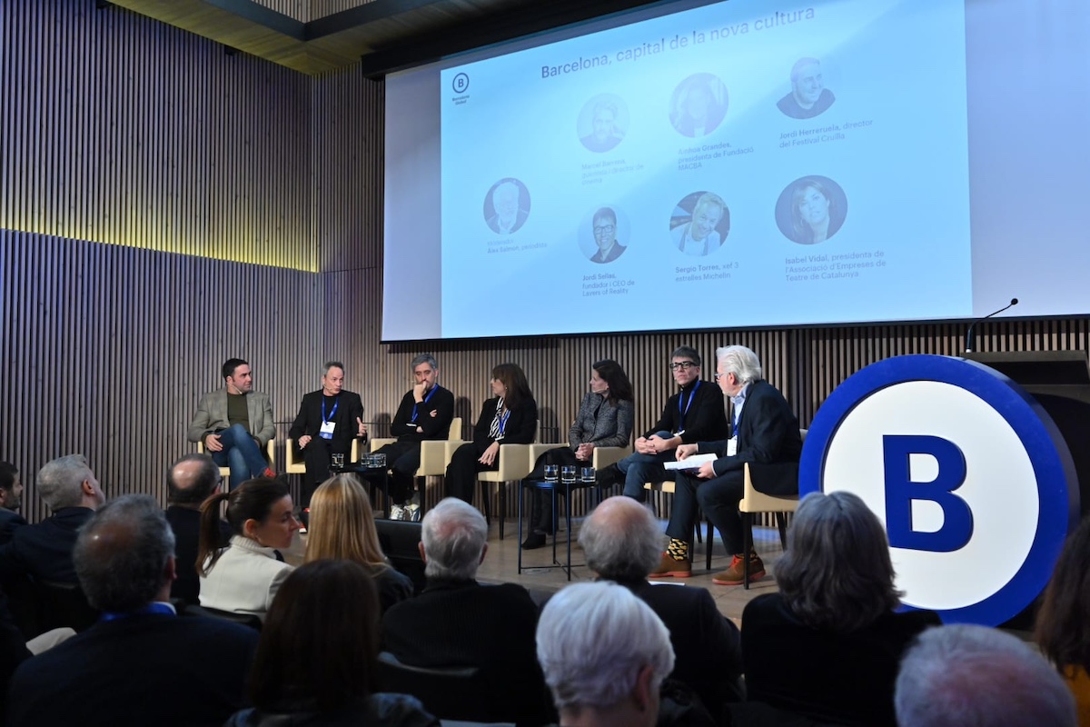 Debate organizado por Barcelona Global sobre cultura en Sant Pau.